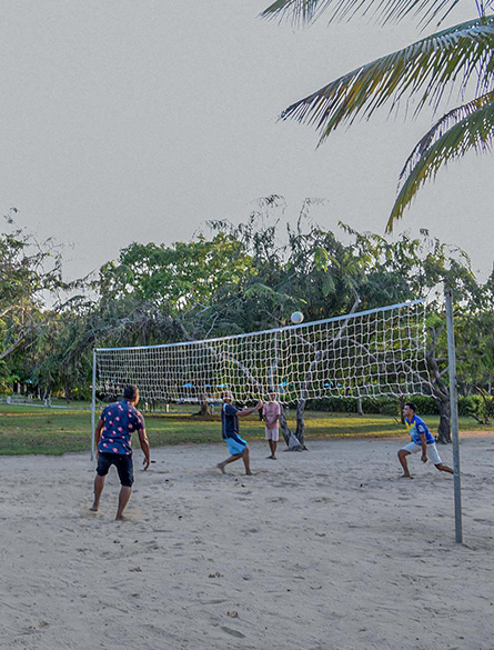 Beach volleyball